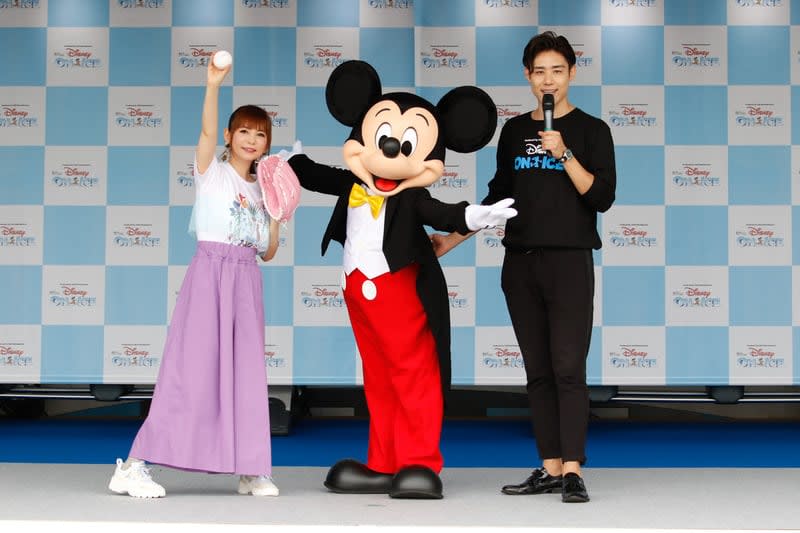 『ディズニー・オン・アイス LIVE YOUR DREAMS』 スペシャルサポーター中川翔子！始球式に登場！