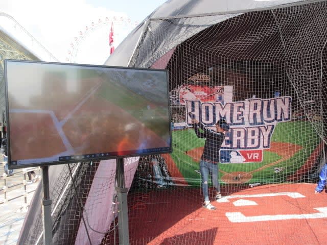 体感型VRゲーム「MLB ホームランダービー VR 日本大会」が全国5都市で開催