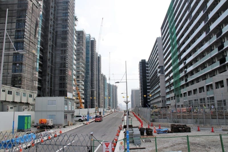 「選手村」、東京五輪1年前の姿　跡地は1万2000人が住む「街」に