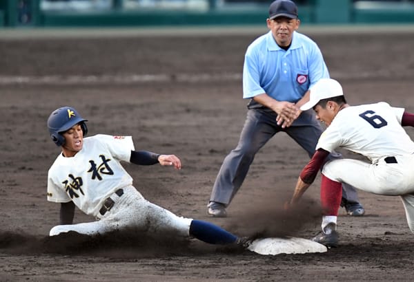 神村学園2勝は遠く　9回無死から盗塁成功も1点届かず