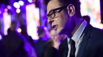 LONDON, ENGLAND - APRIL 24: Director James Gunn attends the European launch event of Marvel Studios' 'Guardians of the Galaxy Vol. 2.' at the Eventim Apollo on April 24, 2017 in London, England. (Photo by Ian Gavan/Getty Images for Disney)