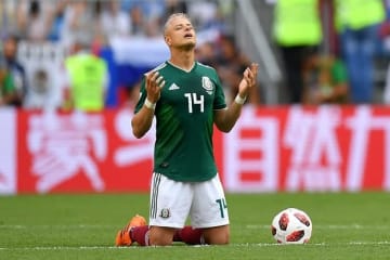メキシコ代表を引っ張ってきたエルナンデス photo/Getty Images