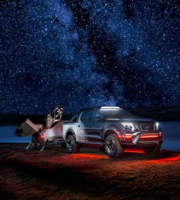 「日産ナバラ・ダークスカイ・コンセプト」(画像: 日産自動車の発表資料より)