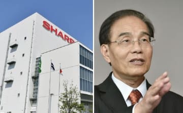 シャープ本社と戴正呉社長