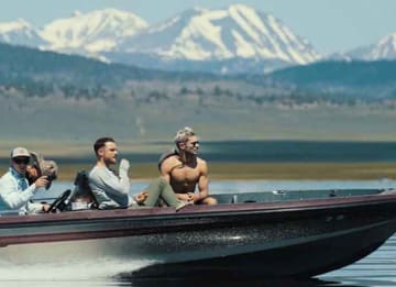 Zac Efron & Brother Dylan Efron Hike Shirtless In California Mountains